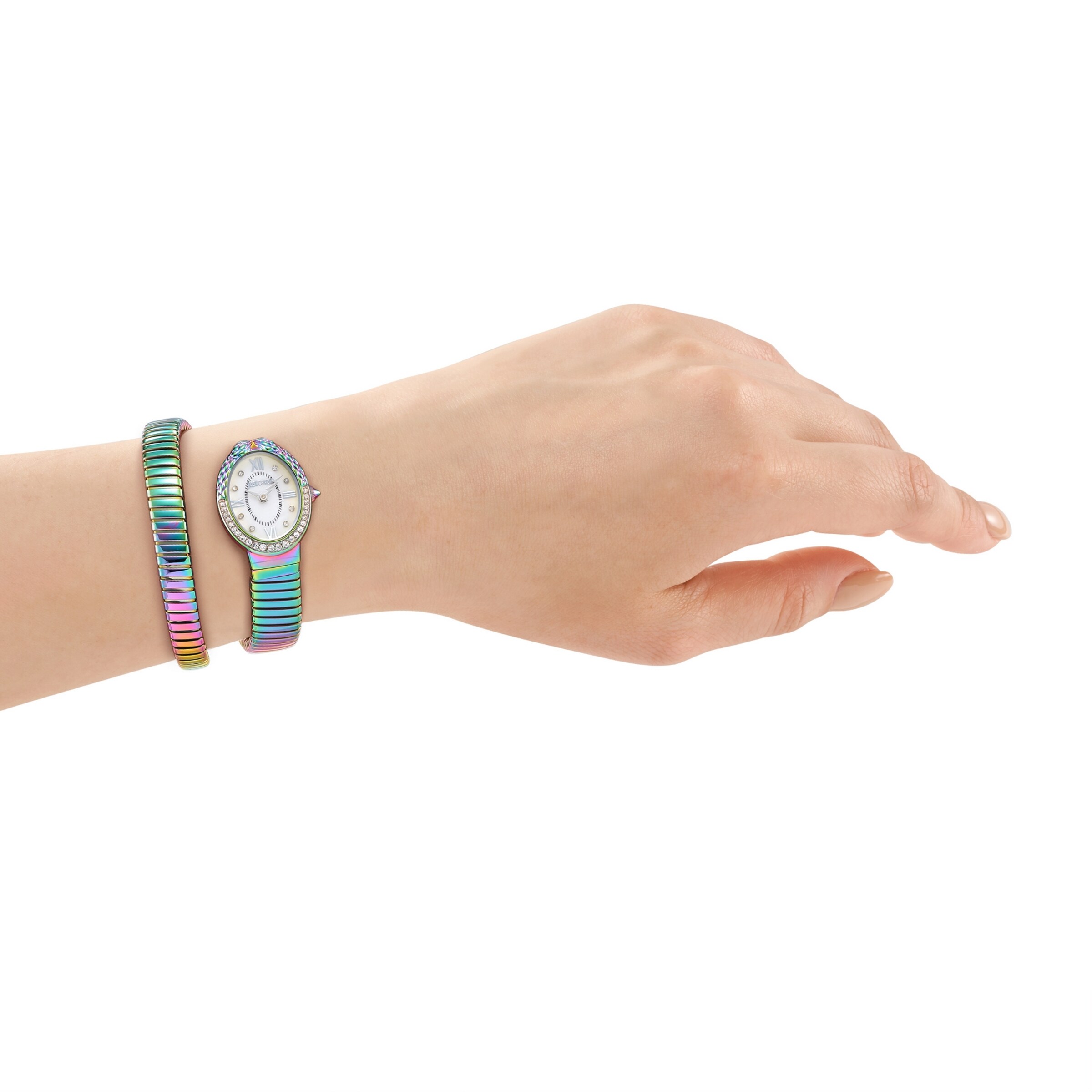 Just Cavalli Time Analog Watch in Mixed colors: front