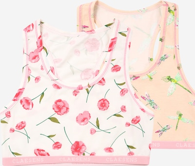 Claesen's BH in grün / pink / rosa / rosé / pastellpink, Produktansicht