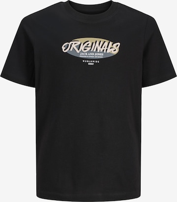 Jack & Jones Junior Shirt in Zwart: voorkant