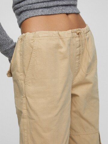 Pull&Bear Regular Cargo Pants in Brown