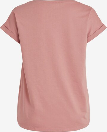 VILA T-Shirt 'Dreamers' in Pink