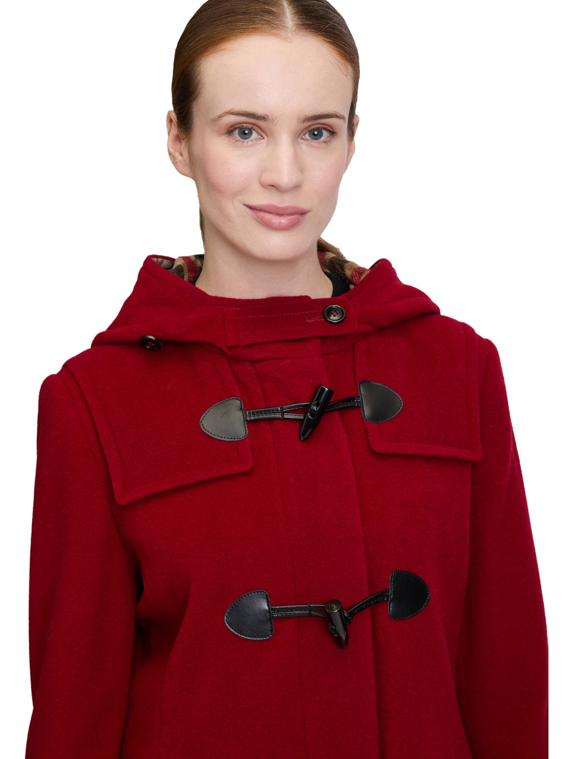 GIL BRET Between-Seasons Coat in Red