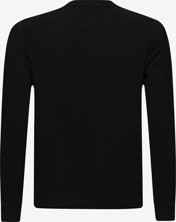 DENIM CULTURE Sweatshirt 'Nicholas' in Schwarz