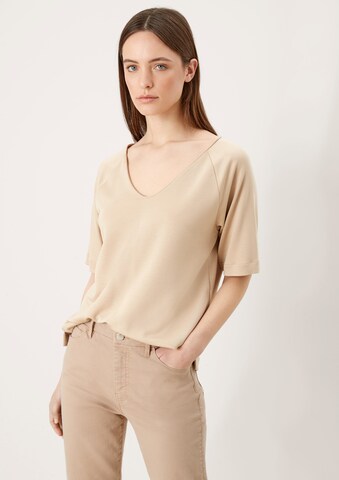 s.Oliver BLACK LABEL Shirt in Beige: front