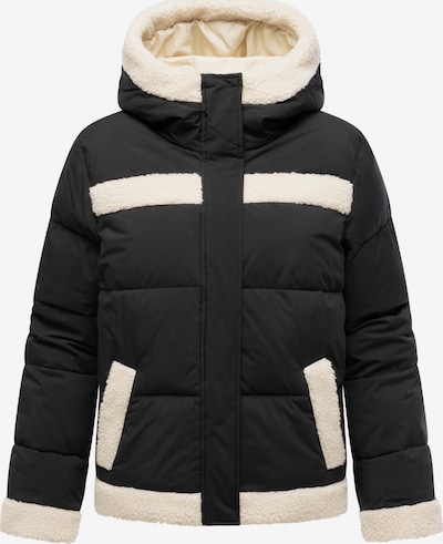 Ragwear Talvejope 'Editah Youmodo' XS suuruses must / täisvalge, Tootevaade