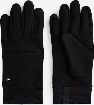 juoda TOMMY HILFIGER Sportinės pirštinės: priekis