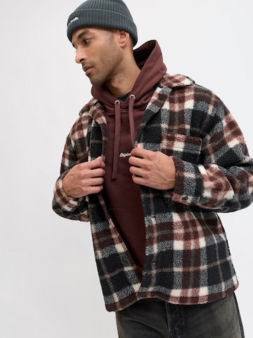 JACK & JONES Comfort fit Kurtka przejściowa 'JORBLEECKER' w kolorze brązowy