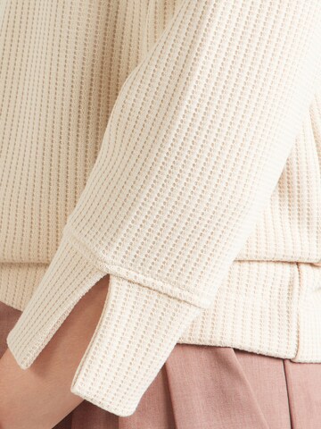 Sweat-shirt COMMA en beige