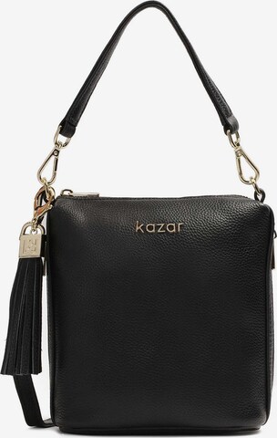 Kazar - Bolso de hombro en negro: frente