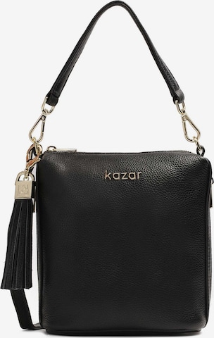 Kazar - Bolso de hombro en negro: frente