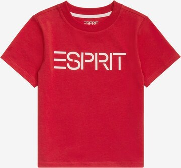 T-Shirt ESPRIT en rouge : devant