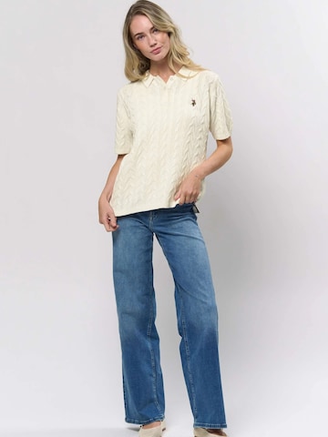 U.S. POLO ASSN. Tričko ' Magda ' – bílá