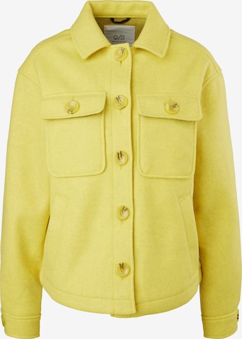 QS by s.Oliver Between-Season Jacket in Yellow: front
