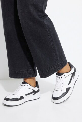 MIAMODA Loosefit Jeans in Schwarz