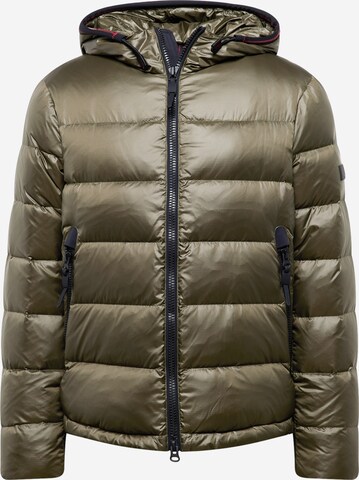 Peuterey Winter Jacket in Green: front