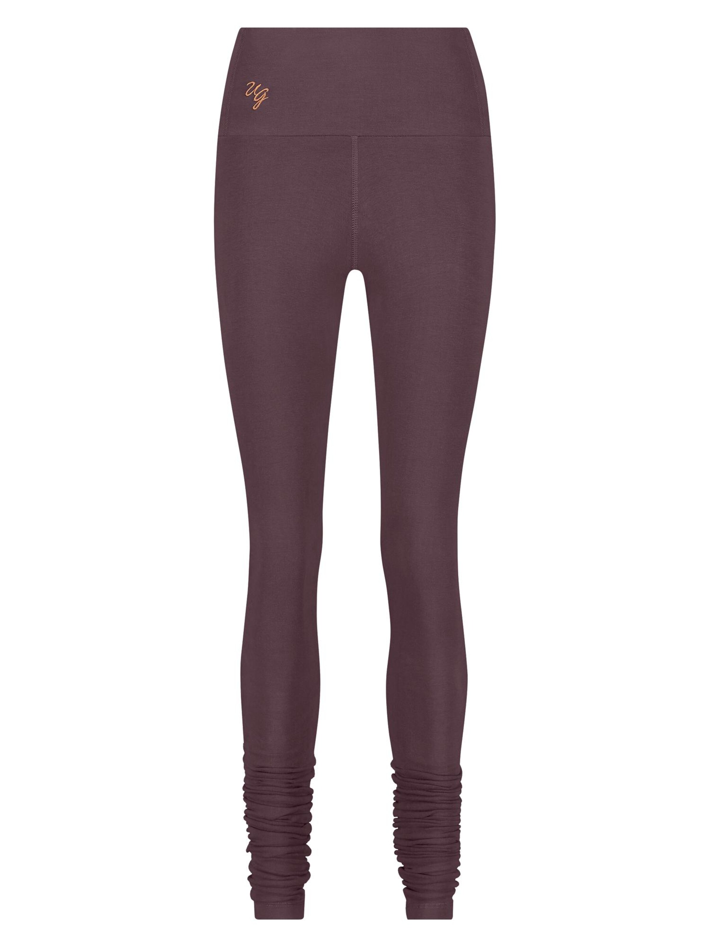 Urban Goddess Yoga & Activewear Slim fit Leggings 'Gaia Yoga & Pilates' in Purple: front
