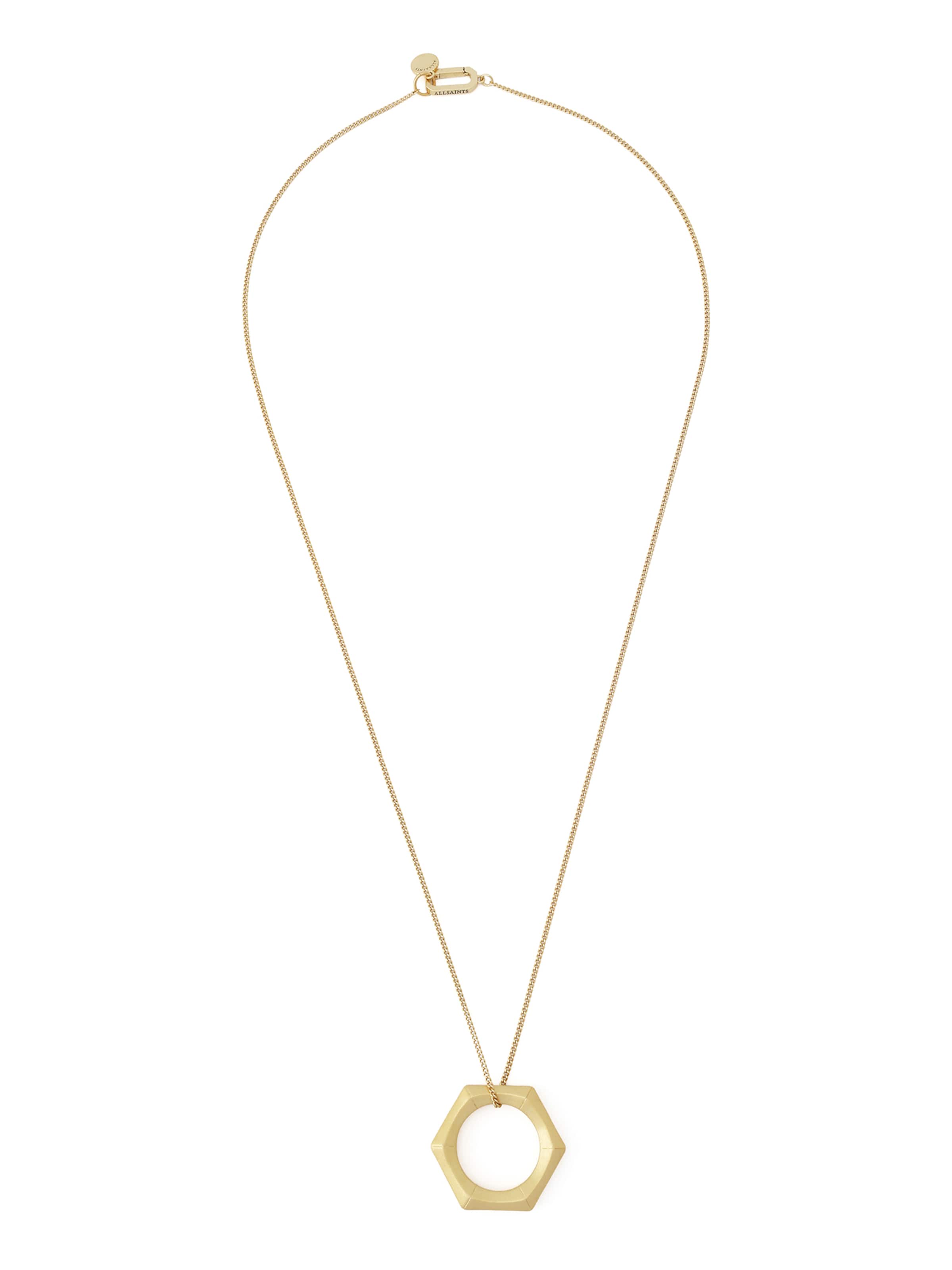 AllSaints Colar 'Clara' em One Size em ouro, Vista do artigo