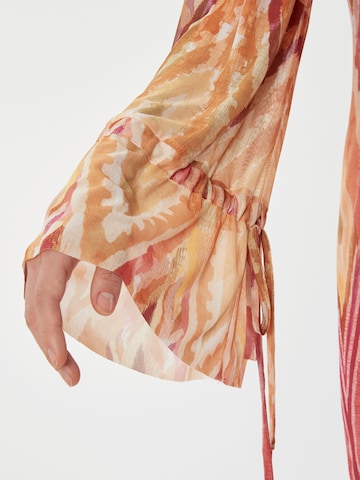 Ana Alcazar Jurk 'Zibola' in Oranje