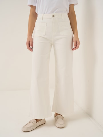 Camomilla Italia Wide leg Trousers 'Daffy' in White