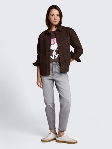 Tricou 'Peanuts' de la TOM TAILOR DENIM pe maro