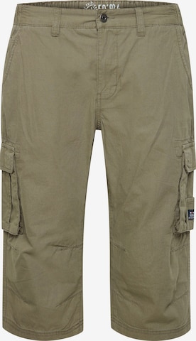 Pantaloni cargo 'Arino' di FQ1924 in verde: frontale
