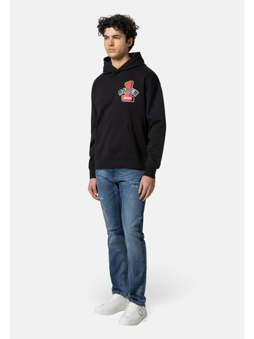 Sweat-shirt 'Quentino Racing 1' 19V69 ITALIA en noir