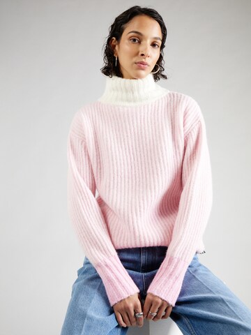 Pull-over 'Shamia' HUGO en rose : devant