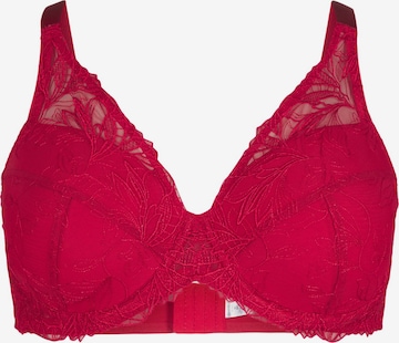 Devoted by Zizzi Бюстгальтер в Красный: спереди