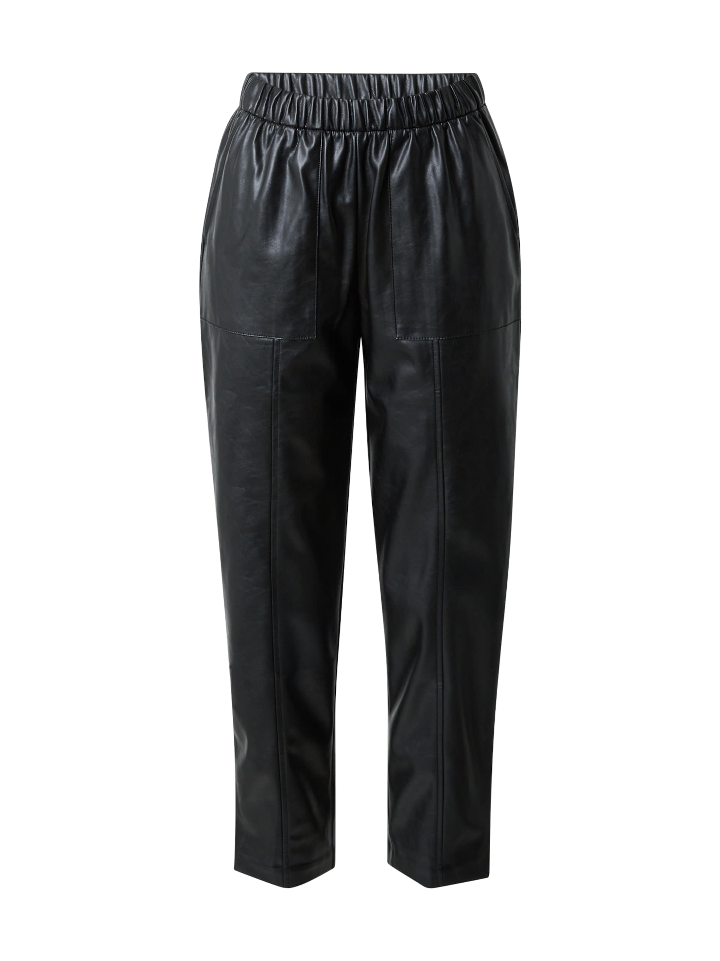 GAP Tapered Trousers in Black: front