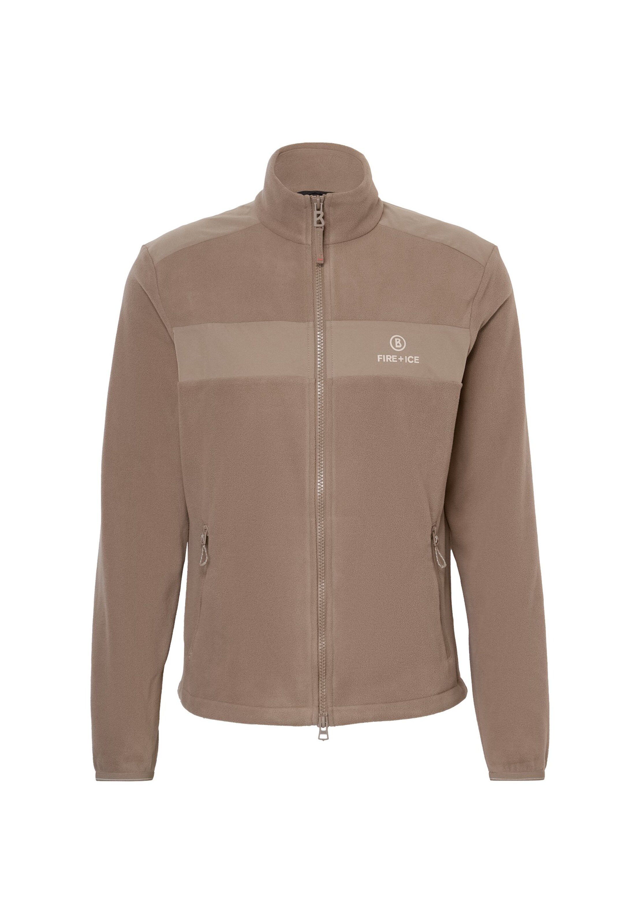 Bogner Fire + Ice Funktionele fleece-jas 'JOSH4' in Bruin: voorkant