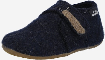 Living Kitzbühel Slippers in Blue: front