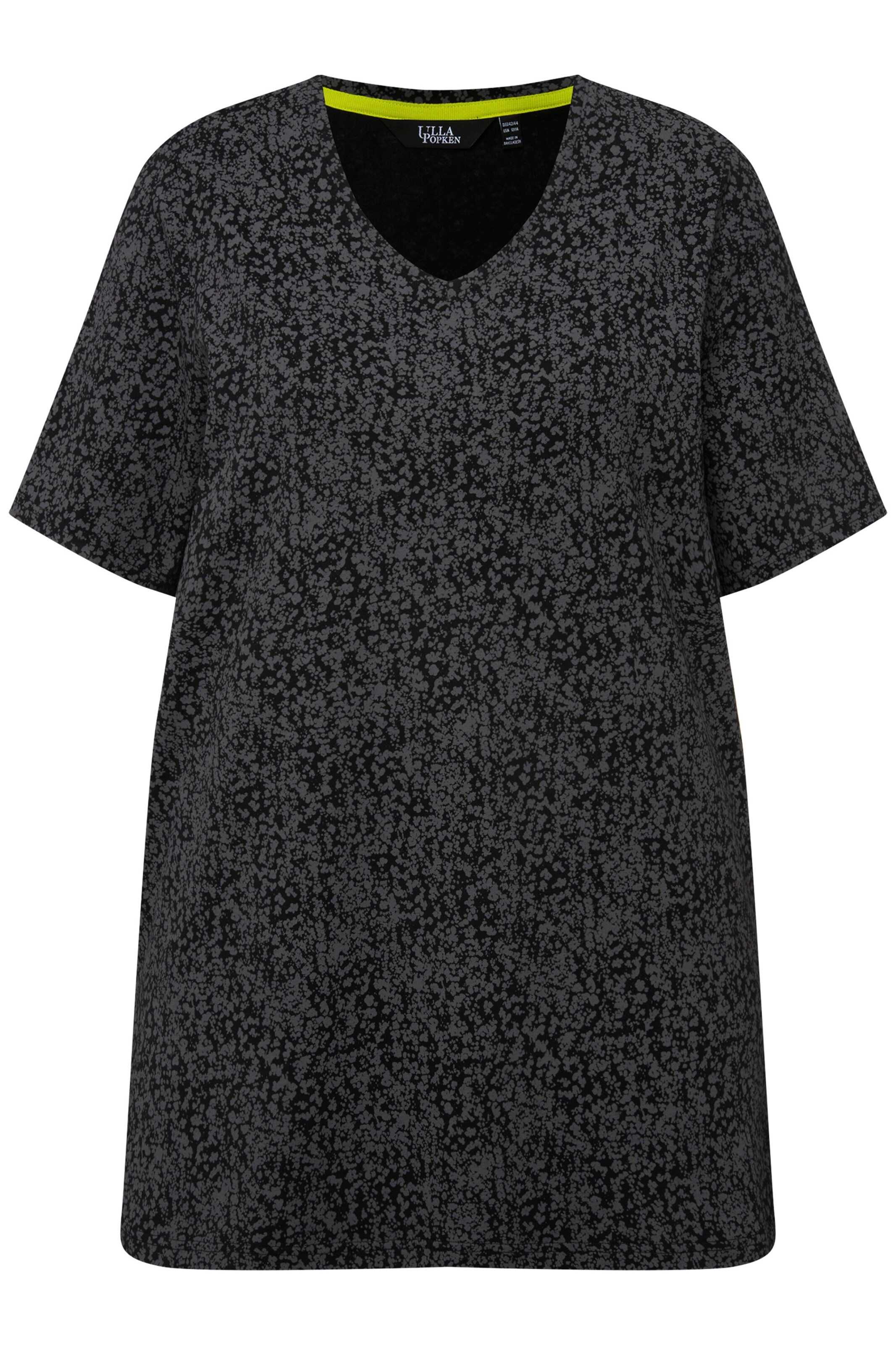 Ulla Popken Shirt in Black: front