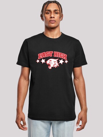 F4NT4STIC T-Shirt 'Disney High School Musical The Musical Wildcat Stars' in Schwarz: Vorderseite