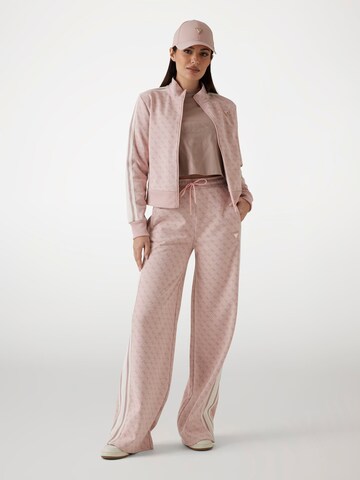 GUESS Sweatjacke in Pink