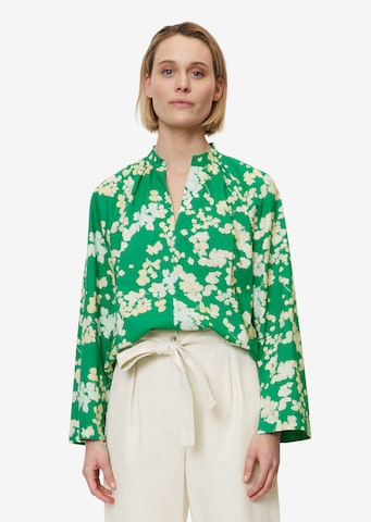 Marc O'Polo - Blusa em verde: frente