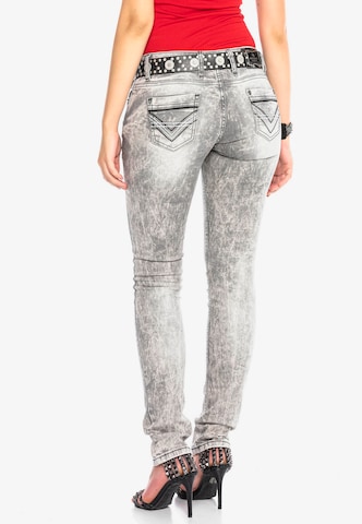CIPO & BAXX Skinny Jeans 'C46006' in Grey