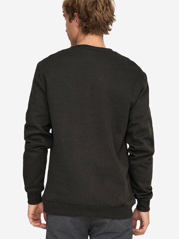 Only & Sons Sweatshirt 'Connor' in Brown