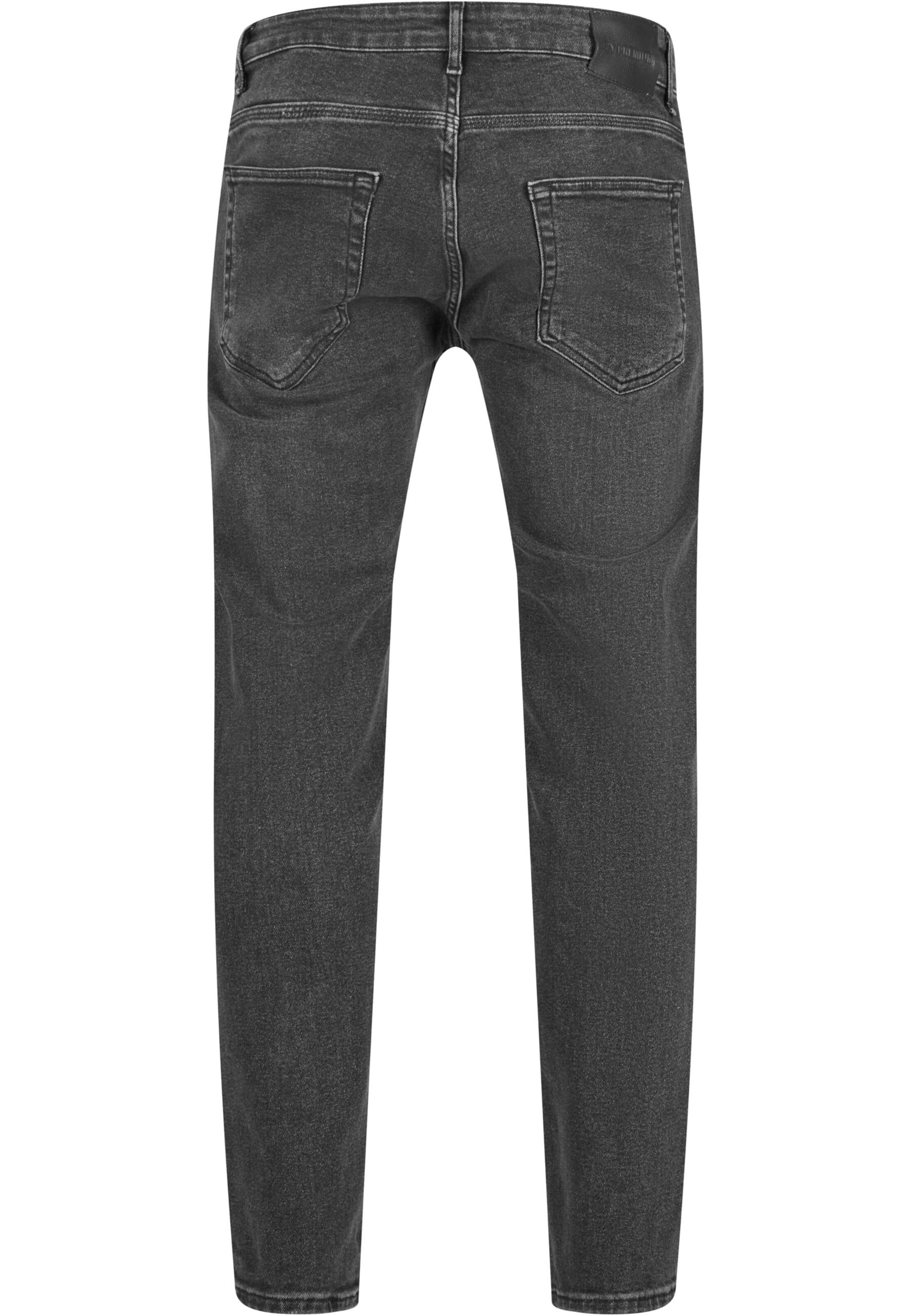 2Y Premium Tapered Jeans in Grey