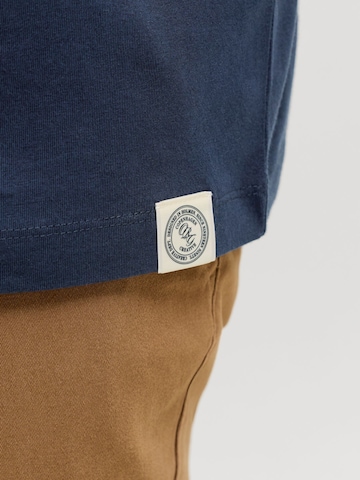 Jack & Jones Plus Shirt 'JORFREDERIKSBERG' in Blue