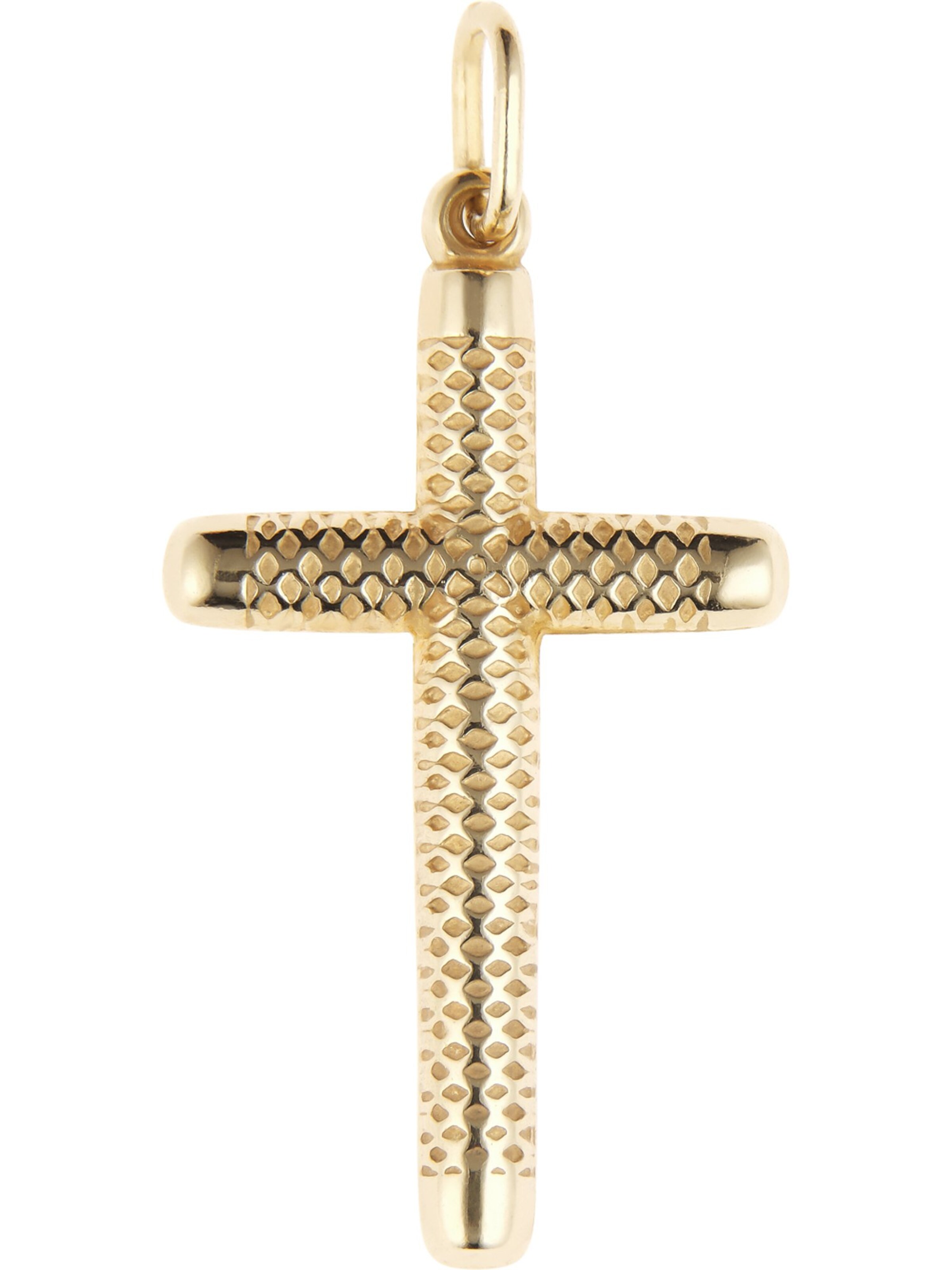 CHRIST Pendant in Yellow: front