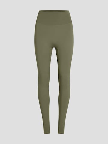YO-GAYA Skinny Leggings in Green: front