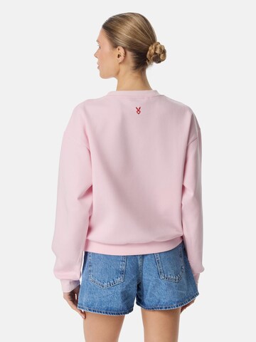 Cardio Bunny Sweatshirt 'RETRO LOGO' in Pink