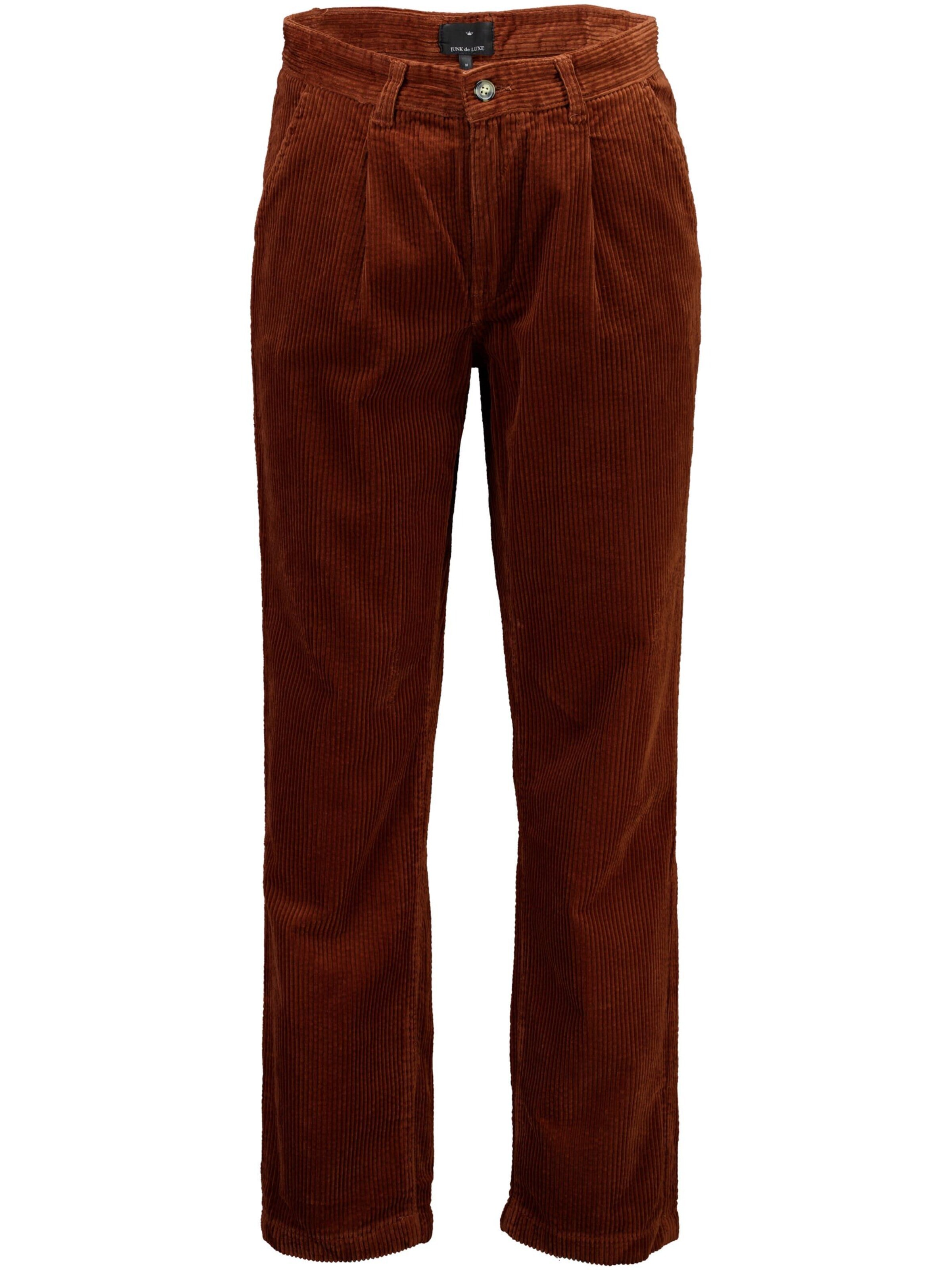 regular Pantaloni di Junk de Luxe in marrone: frontale