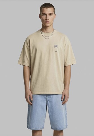 Maglietta 'Palm' di Urban Classics in beige