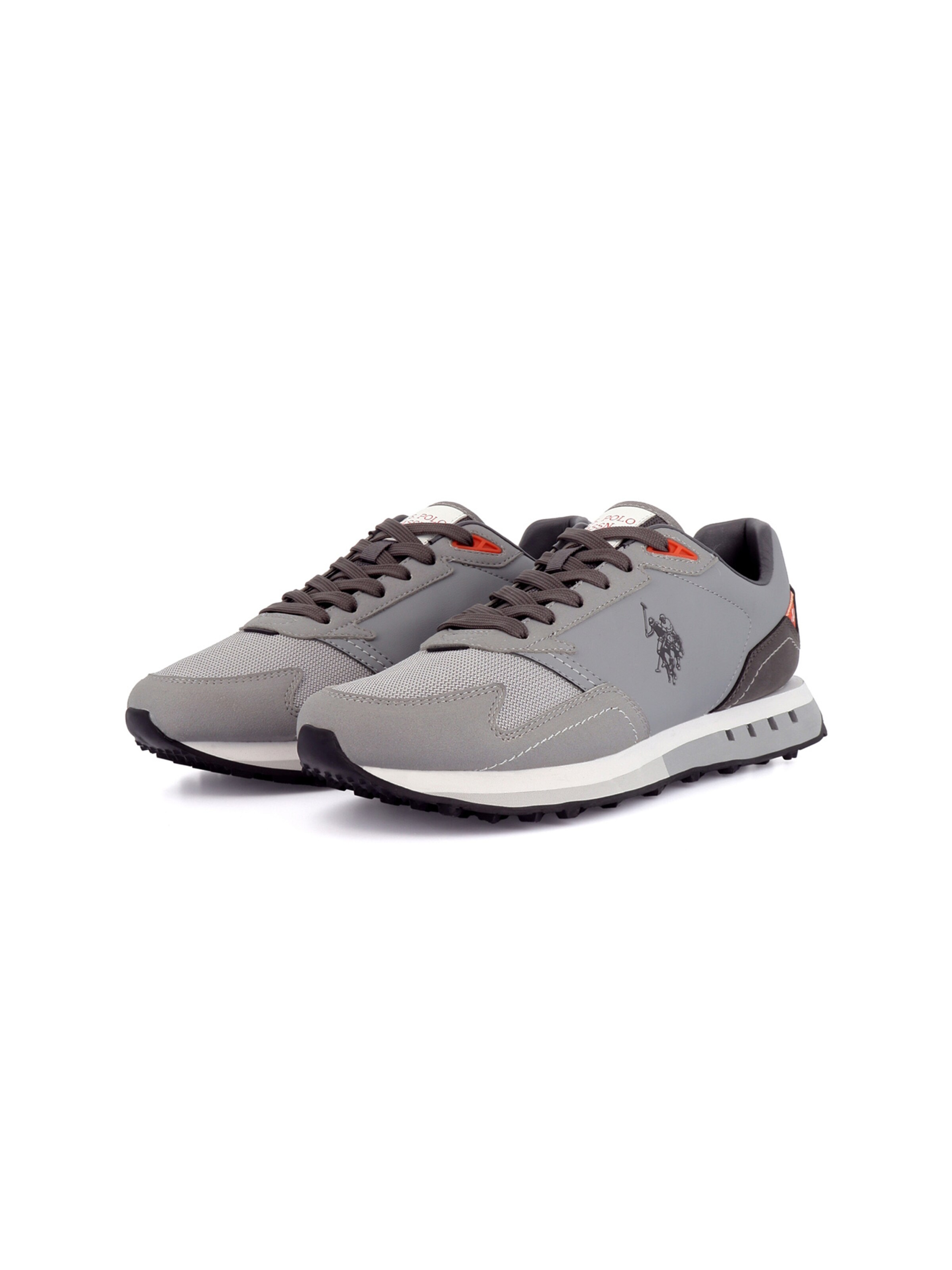 Baskets basses 'April' US POLO ASSN. en gris