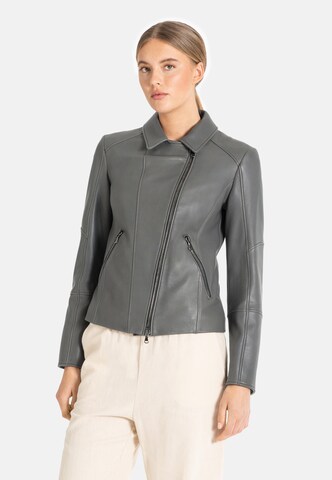 Werner Christ Lederjacke Nala in Grau