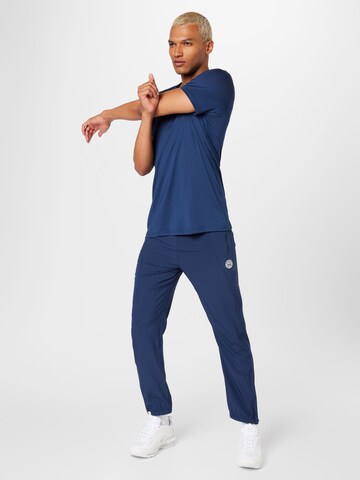 BIDI BADU Tapered Sporthose in Blau