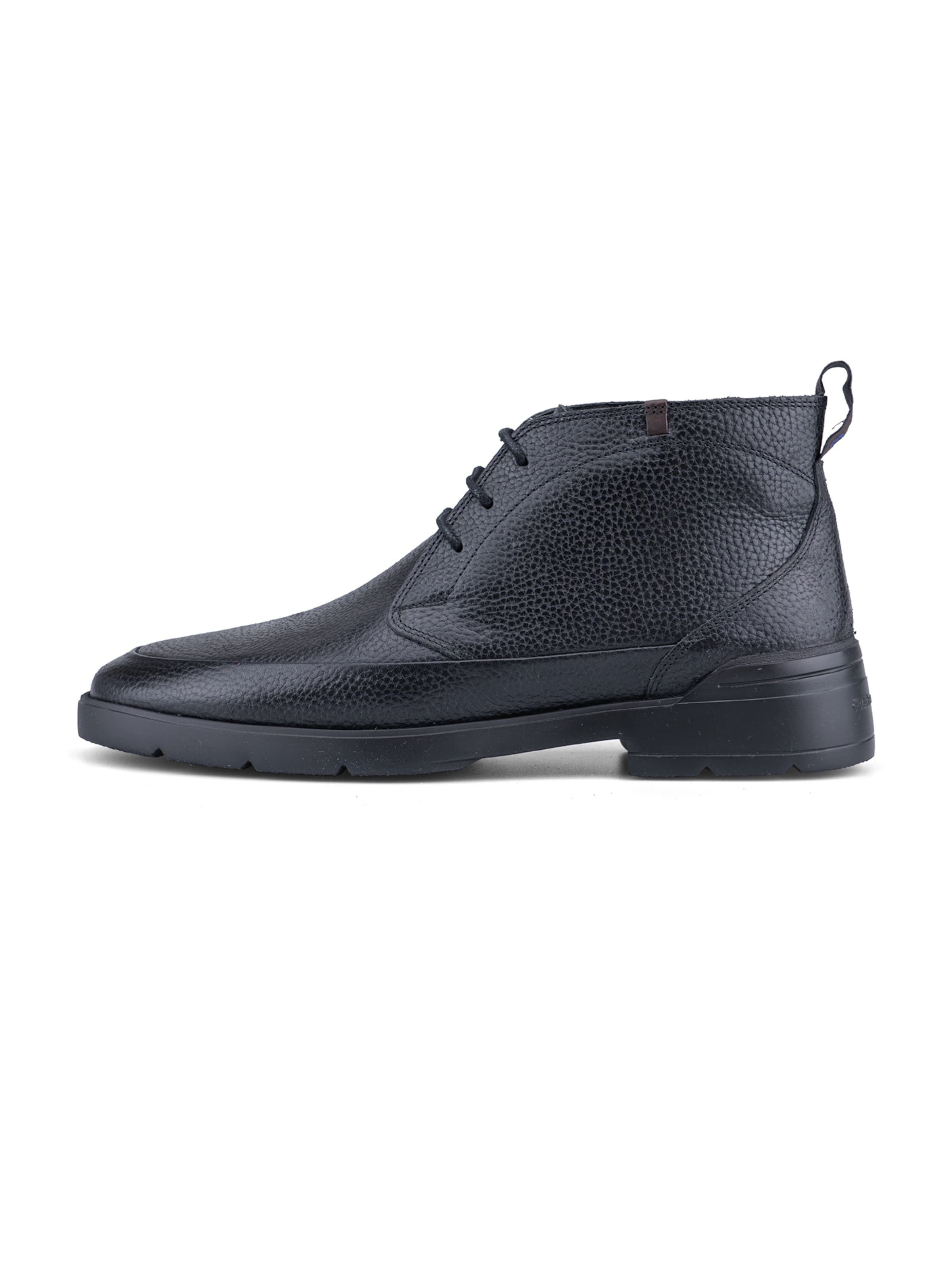 Floris van Bommel Lace-Up Boots 'DE VENKER 01' in Black, Item view