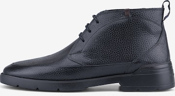 Floris van Bommel Lace-Up Boots 'DE VENKER 01' in Black: front