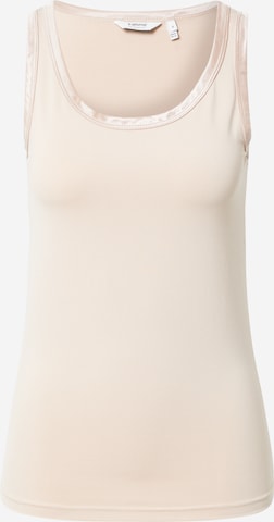 Top 'Lane' di b.young in beige: frontale